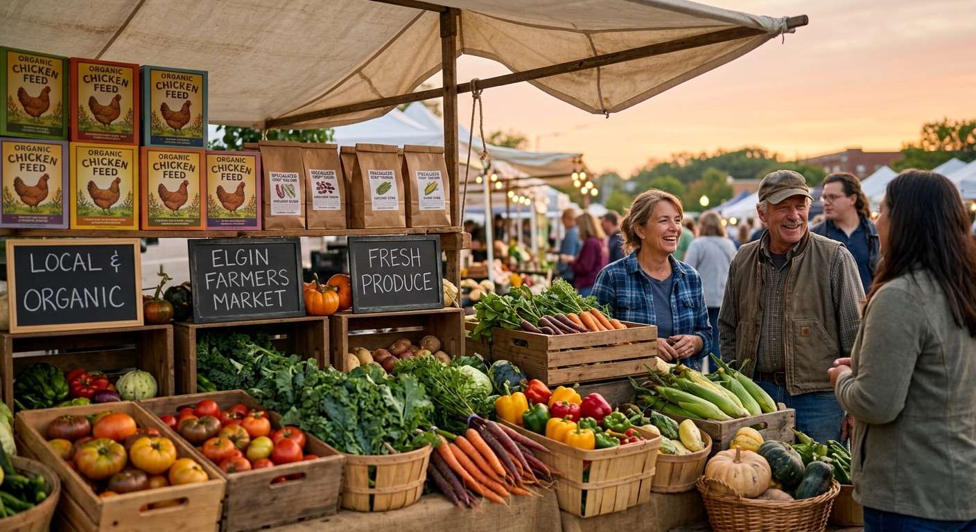 Local Farmers Market Success Growth Fresh Fruit